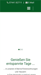 Mobile Screenshot of landhaus-anja.de